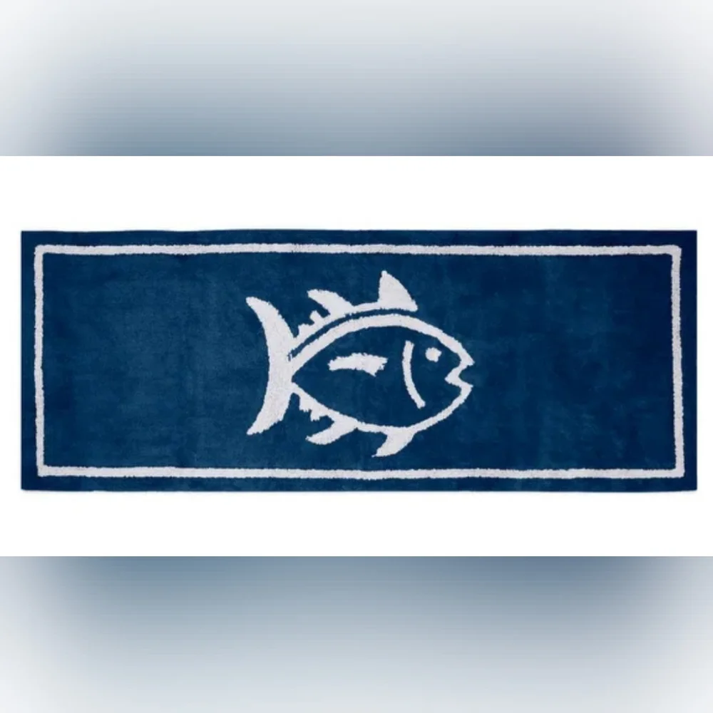 New Southern Tide Skip Jack Fish Bath Rug Runner Mat 22